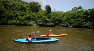 Kayak on the River Kwai